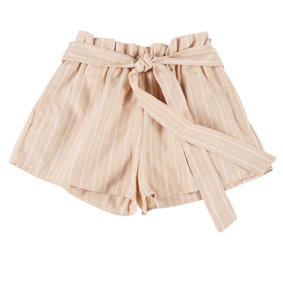Love Tree Pants - Striped paperback shorts